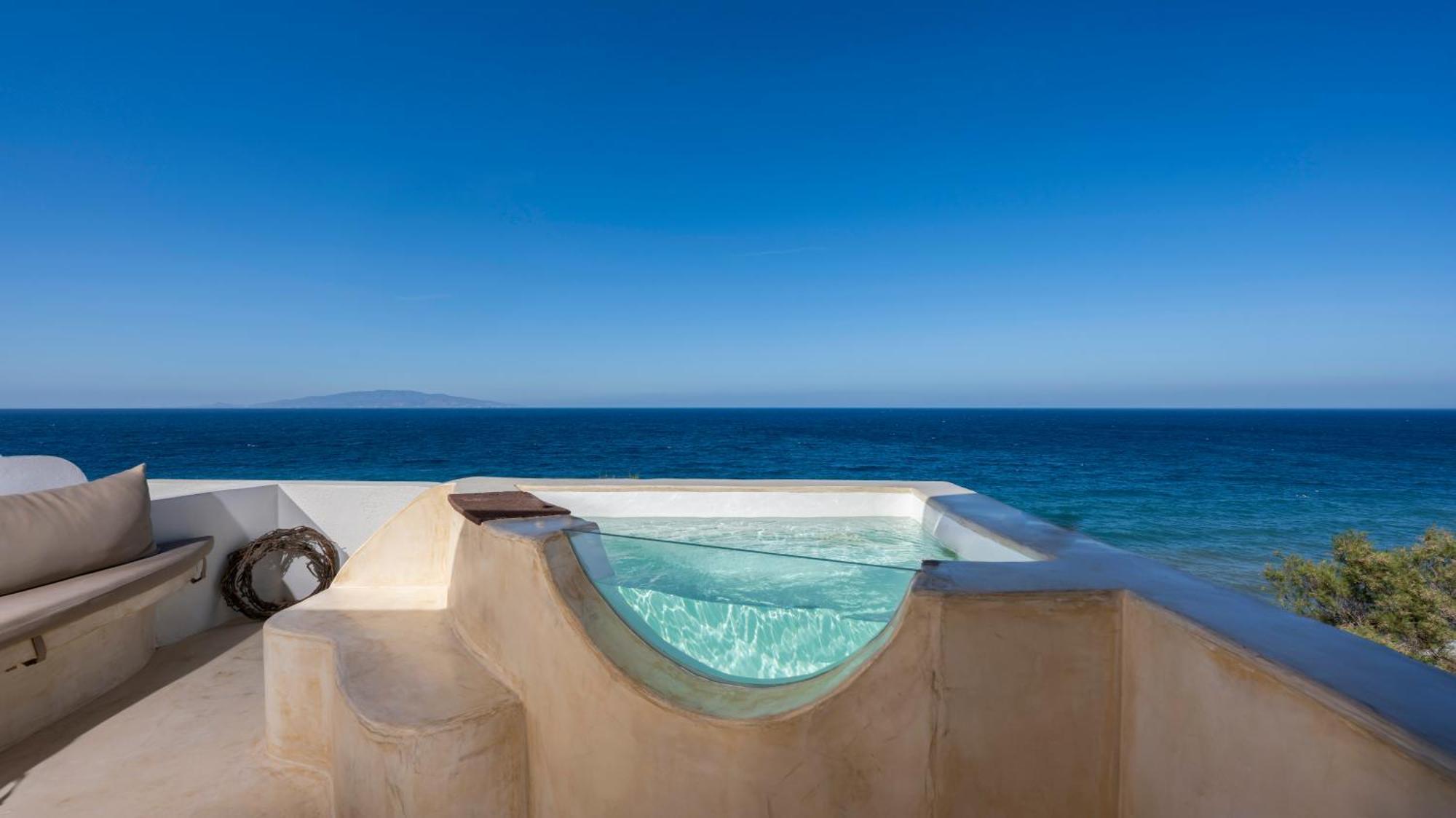 Michelangelo Beach Villa Oia  Luaran gambar