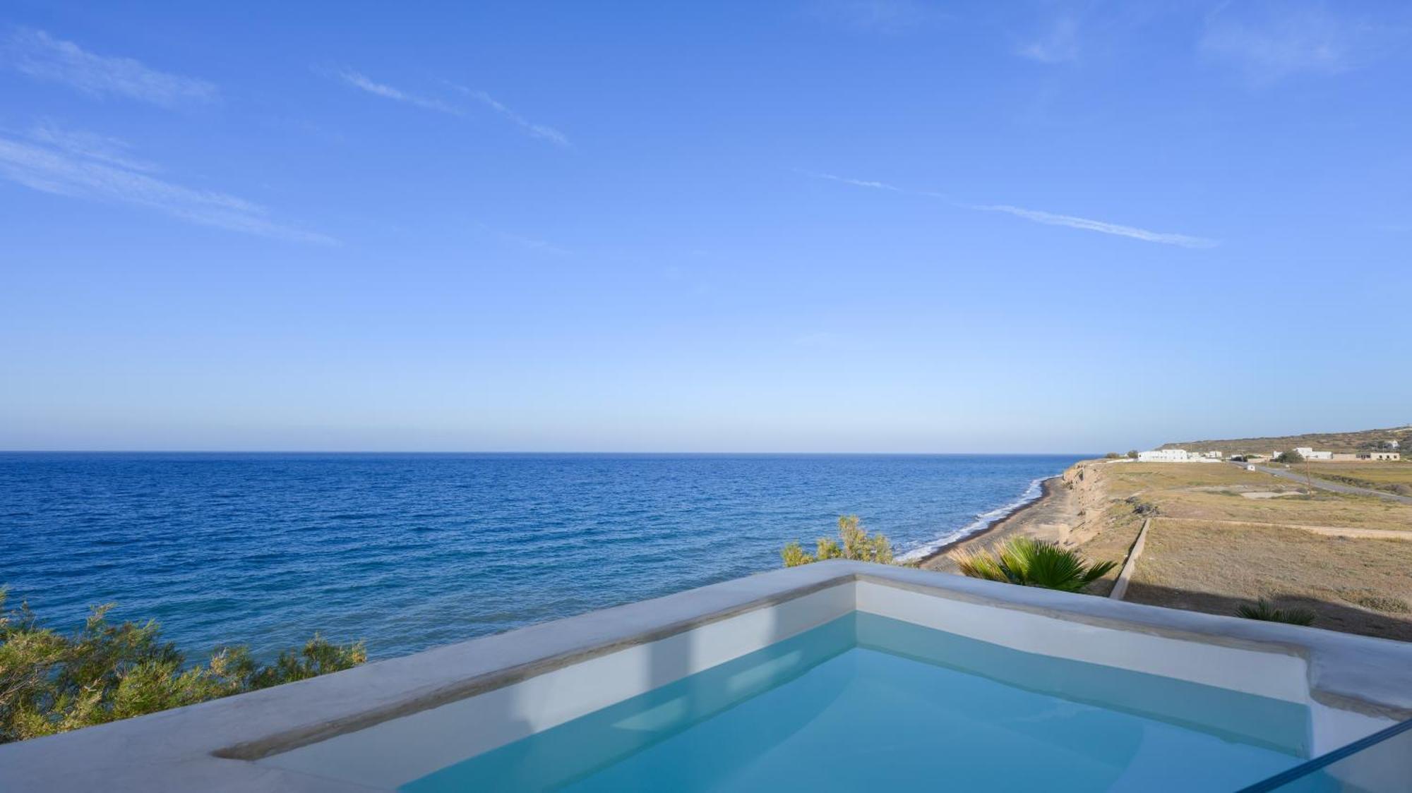 Michelangelo Beach Villa Oia  Luaran gambar