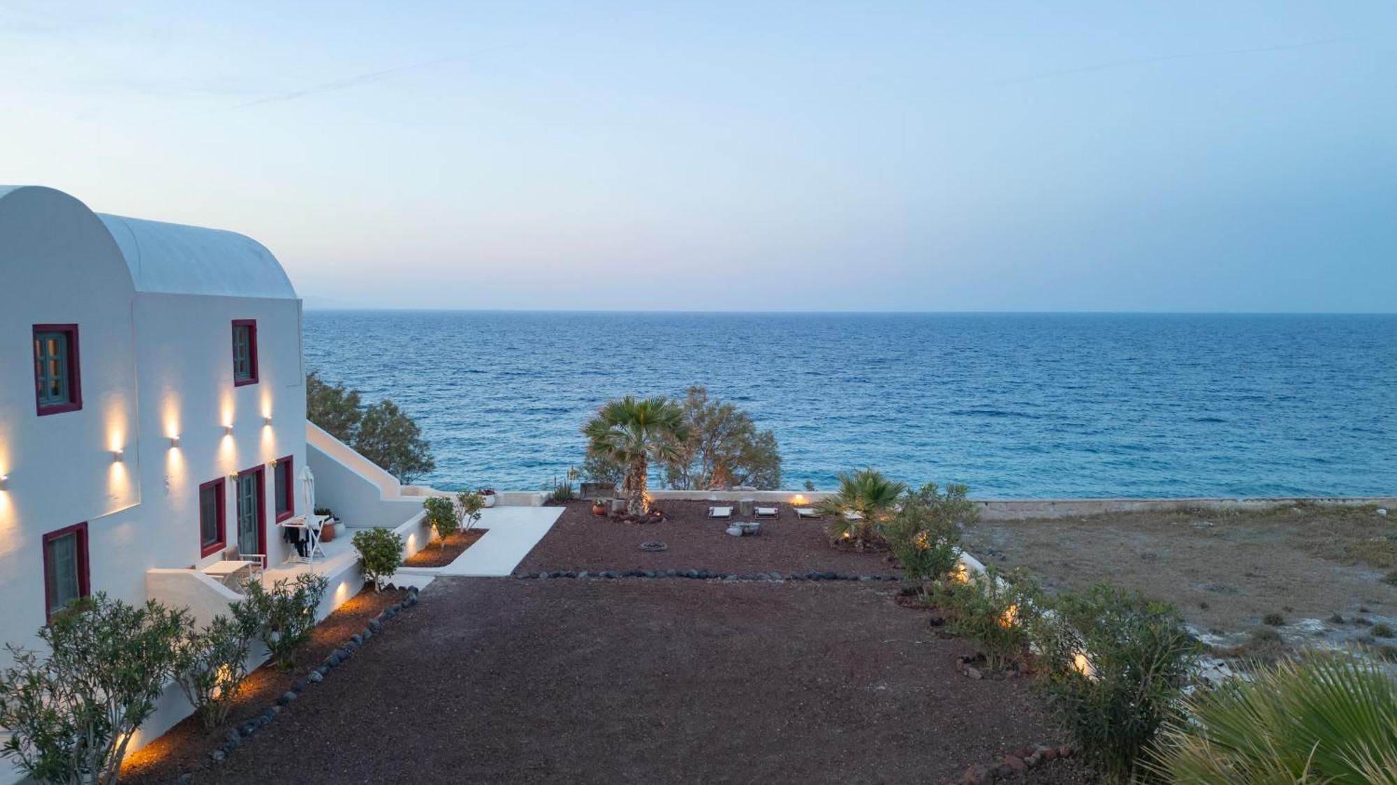 Michelangelo Beach Villa Oia  Luaran gambar