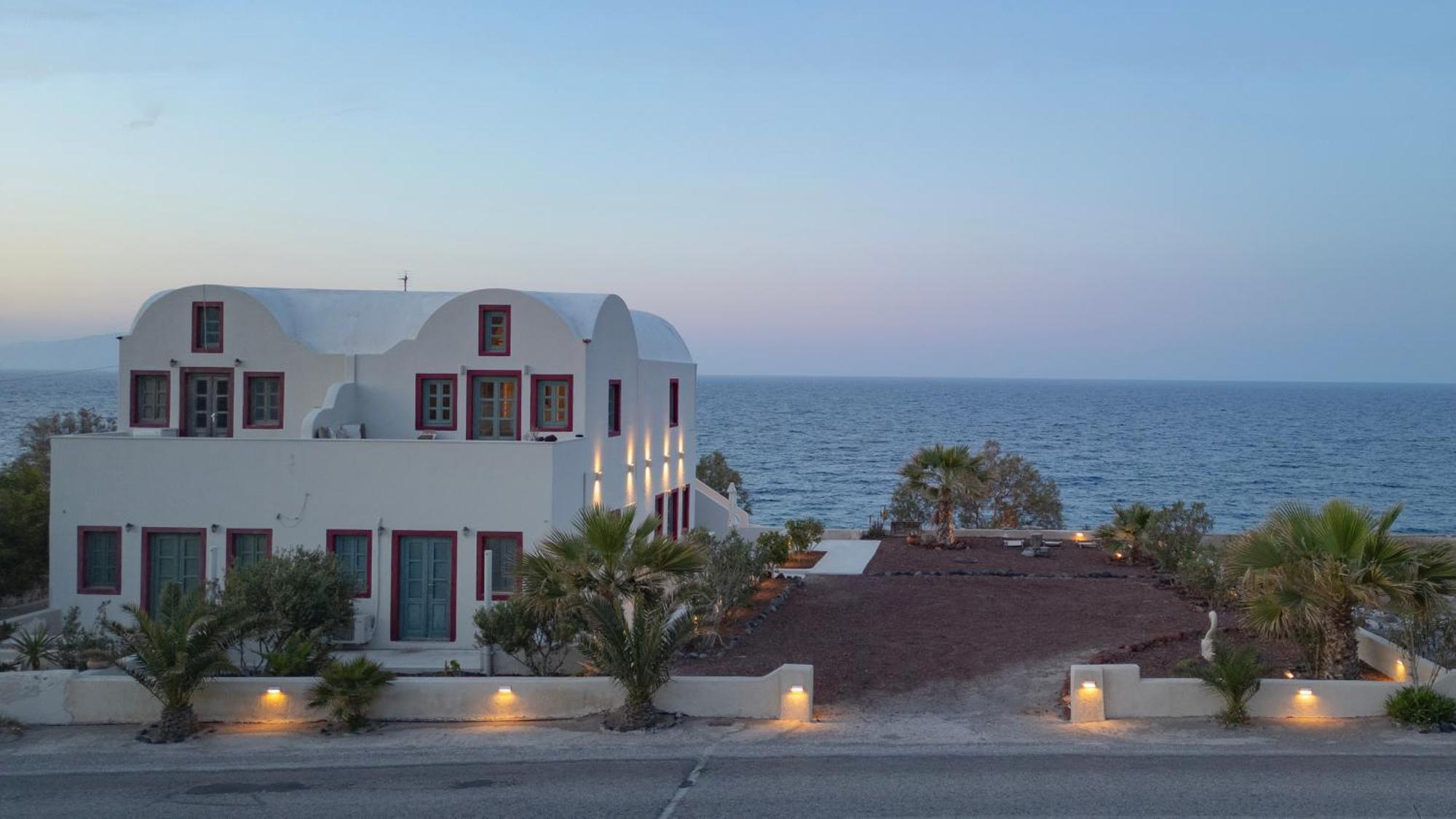 Michelangelo Beach Villa Oia  Luaran gambar